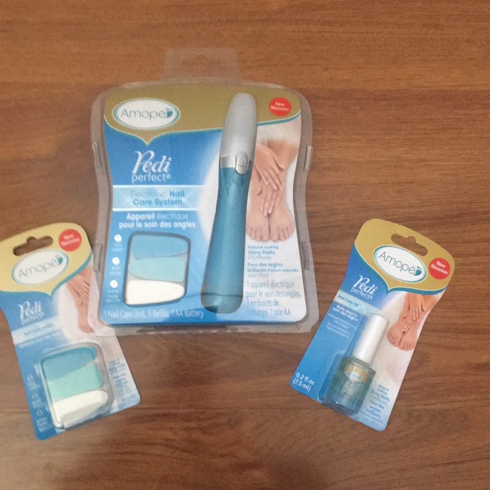 Pedi perfect plus nail care set